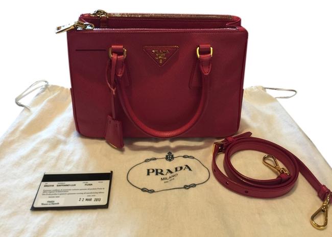 Prada Bn2316 Fuxia Cross Body Bag