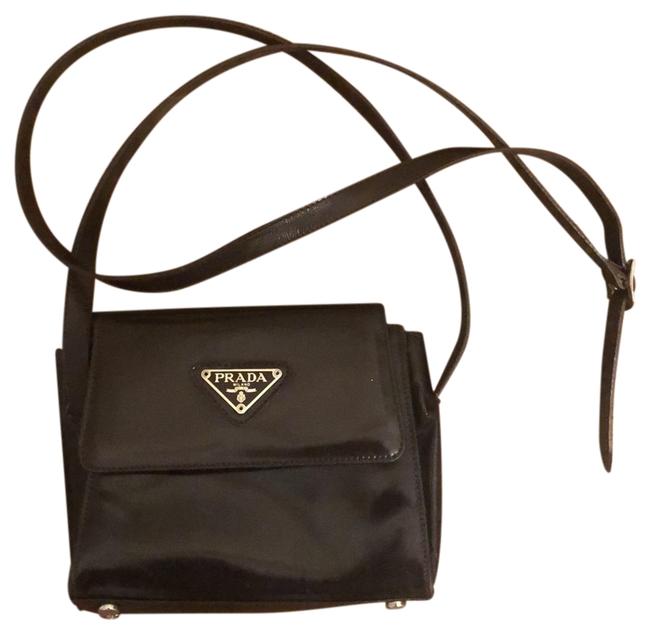 Prada Brown Leather Cross Body Bag