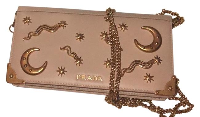 Prada Cahier Moon and Stars Cross Body Bag