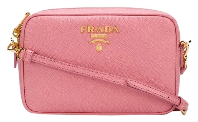 Prada Camera Saffiano Leather Cross Body Bag