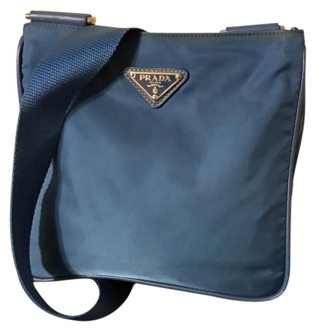 Prada Canvas Cross Body Bag