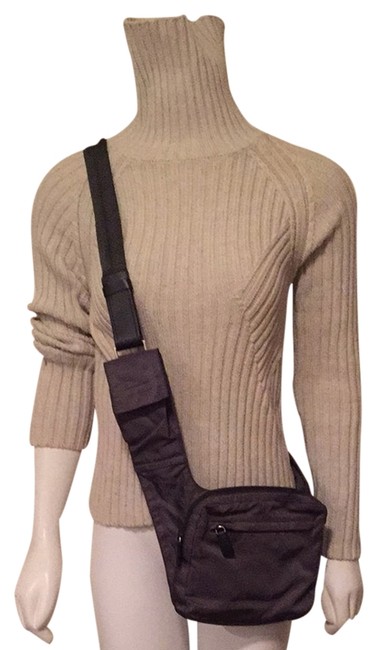 Prada Dark Grey Nylon Cross Body Bag