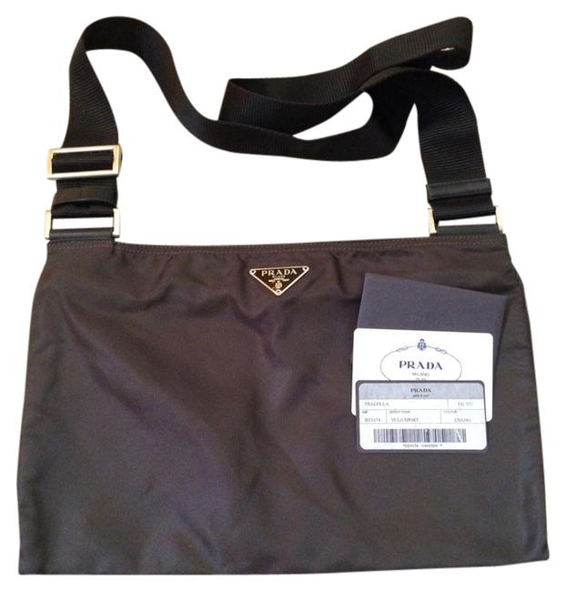 Prada Ebano Cross Body Bag