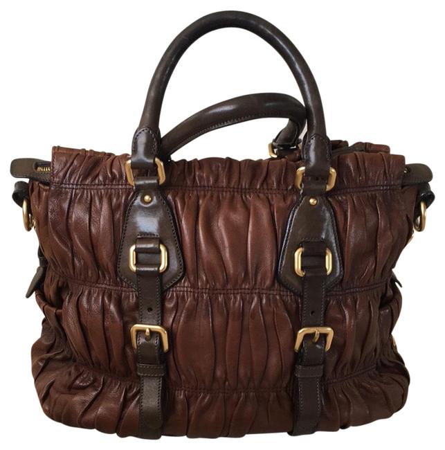 Prada Gauffre Shopping Cross Body Bag