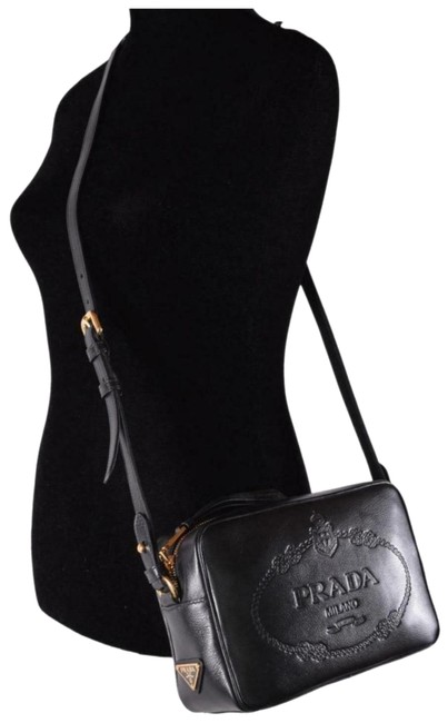 Prada Glac? Calf Cross Body Bag