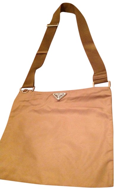 Prada Golden Brown Cross Body Bag
