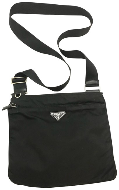 Prada Logo Nylon Cross Body Bag
