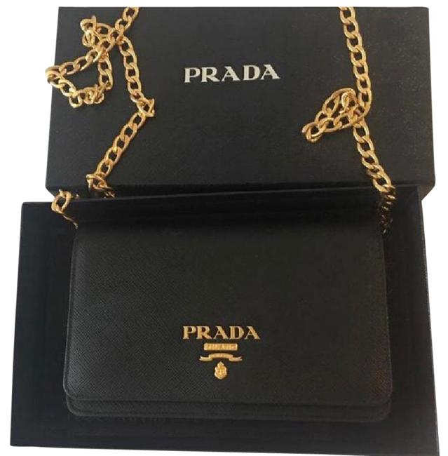 Prada Lux Saffiano Leather Cross Body Bag