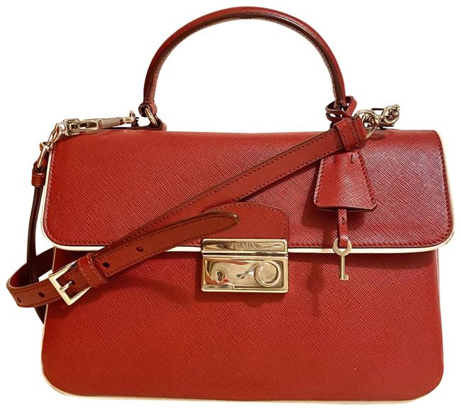 Prada Lux Saffiano Sound Cross Body Bag