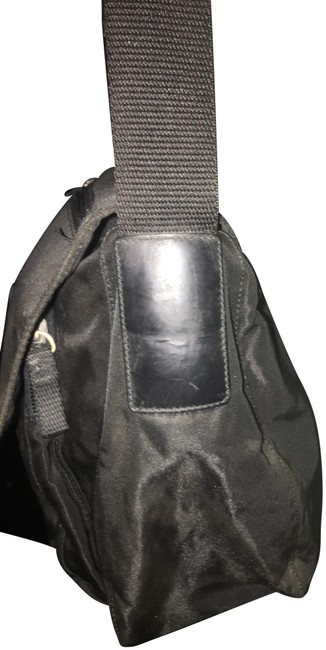 Prada Messager Black Nylon Cross Body Bag