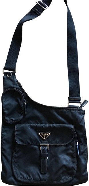 Prada Messenger Black Cross Body Bag
