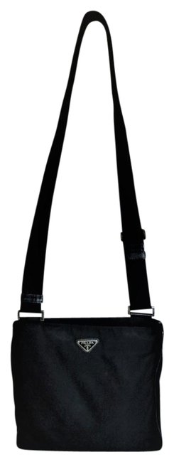 Prada Messenger Messenger Black Nylon Cross Body Bag