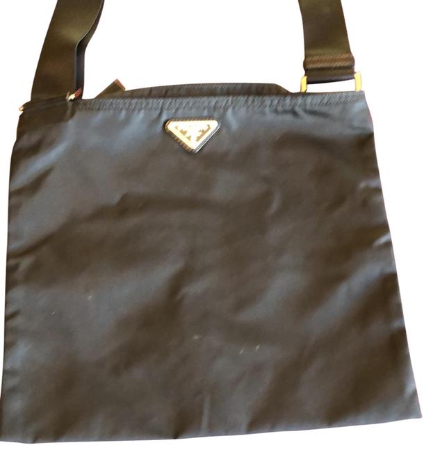 Prada New Black Nylon Cross Body Bag