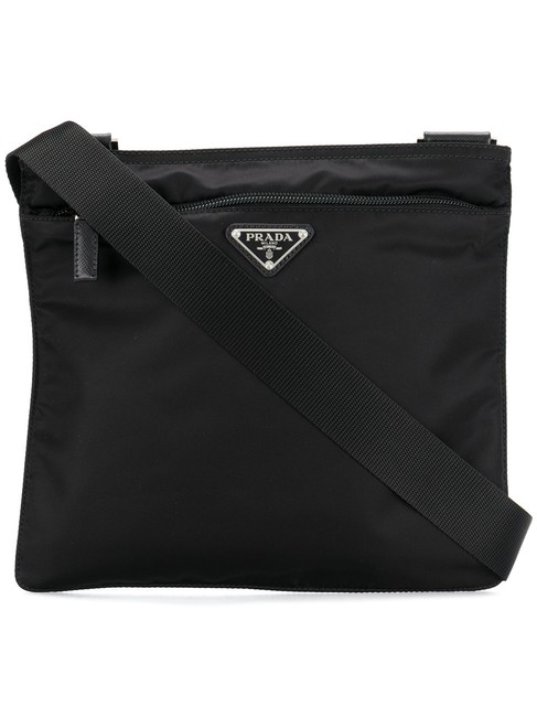 Prada New Small Black Nylon Cross Body Bag
