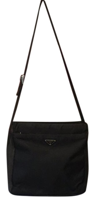 Prada Nylon and Leather Cross Body Bag