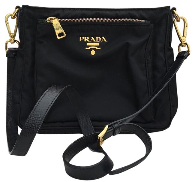 Prada Nylon Black Cross Body Bag