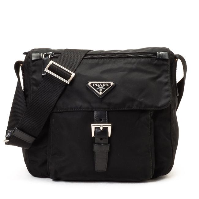 Prada Nylon Green Cross Body Bag