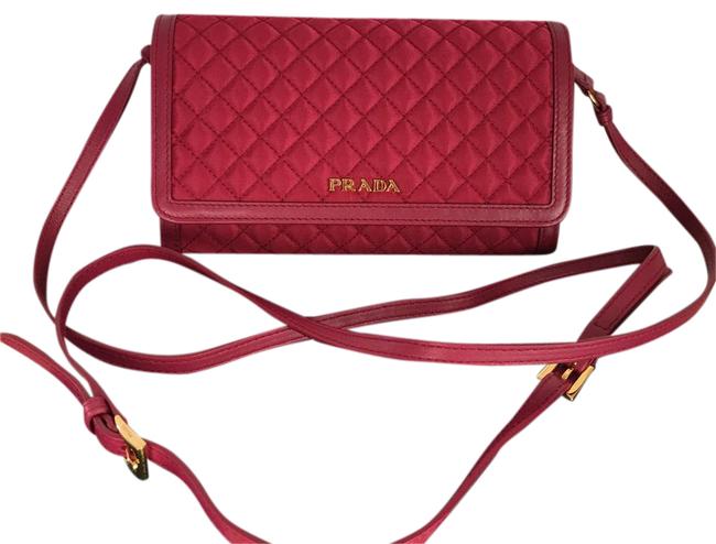 Prada Wallet on Chain Nylon Cross Body Bag