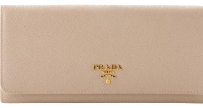 Prada Wallet on Chain Oro Cammeo BlushNude Saffiano Leather Cross Body Bag