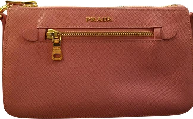 Prada Petite Leather Cross Body Bag