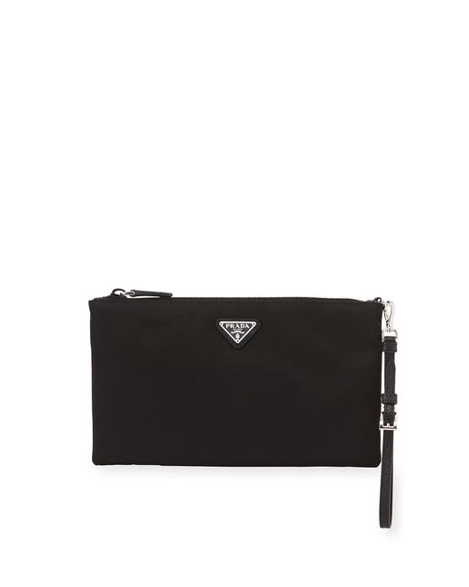 Prada Pouch Nylon Cross Body Bag