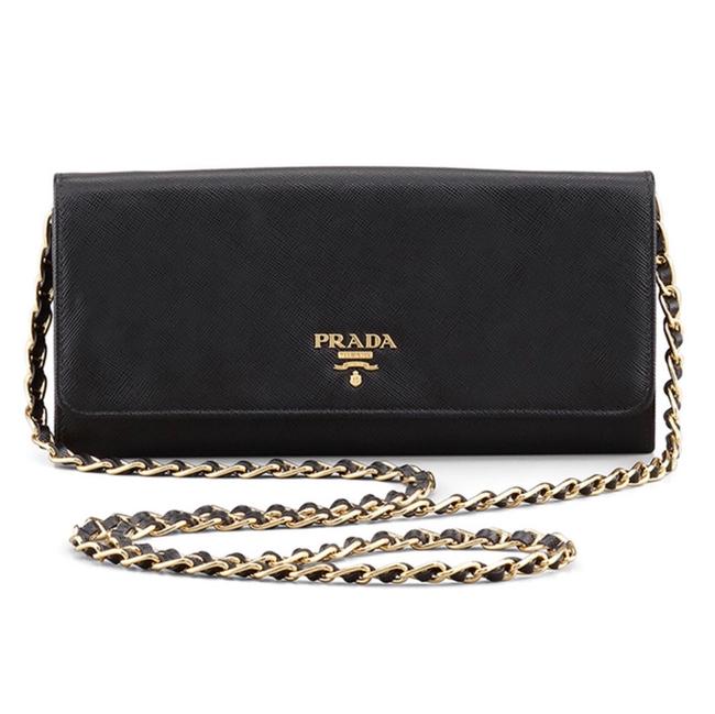 Prada Saffiano Metal Cross Body Bag