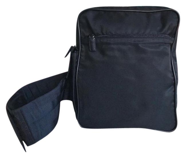 Prada Shoulder Black Nylon Cross Body Bag