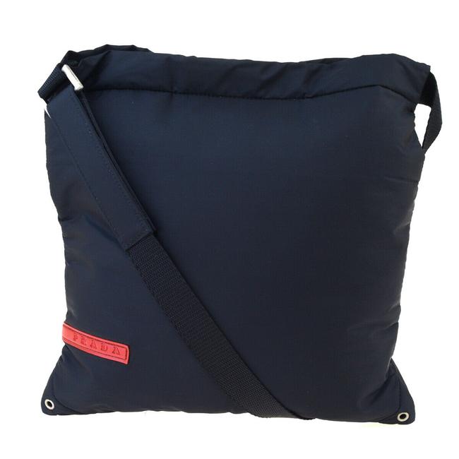 Prada Sports Pradasports Black Nylon Cross Body Bag