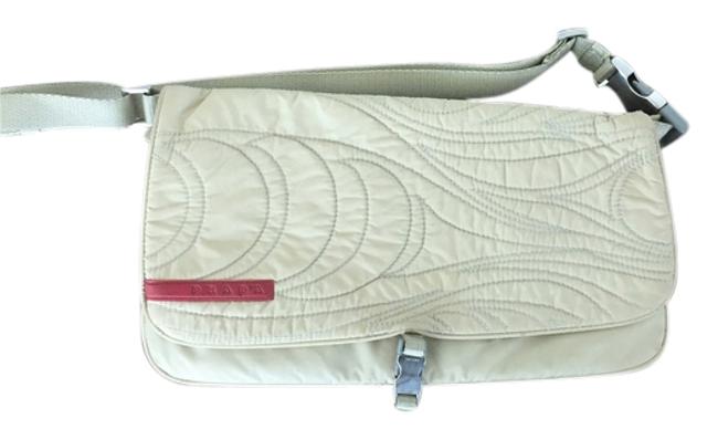 Prada Taupe Cross Body Bag