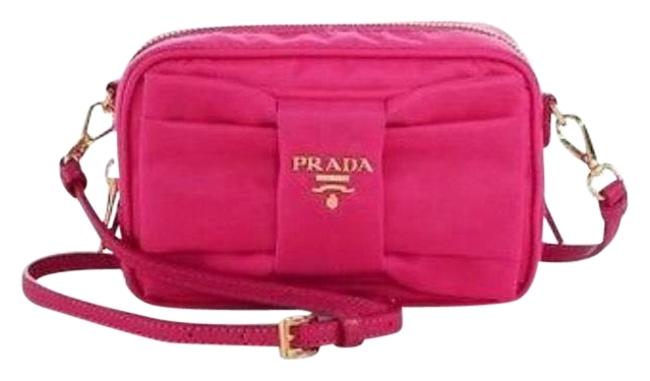 Prada Tessuto Bow Cross Body Bag