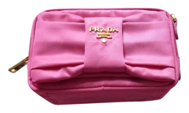 Prada Tessuto Fuchsia Nylon Cross Body Bag