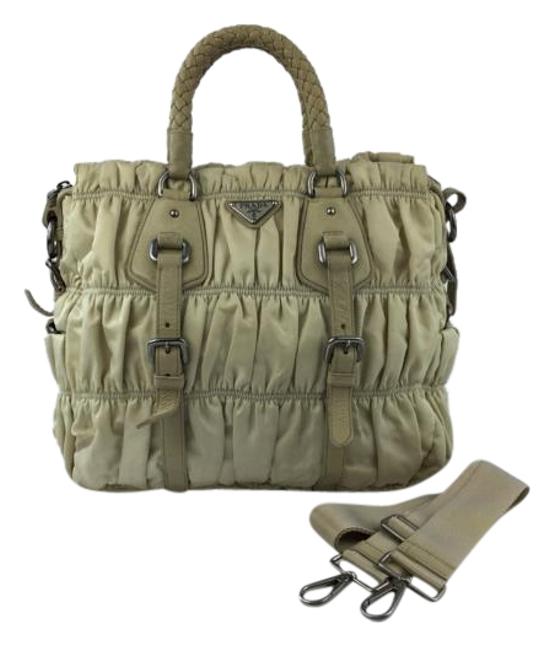 Prada Tessuto Gaufre Nylon Crossbody Bag