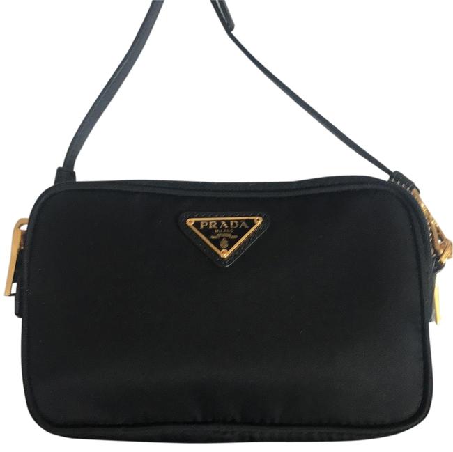 Prada Clutch Tessuto Nylon Combo Camera Cross Body Bag