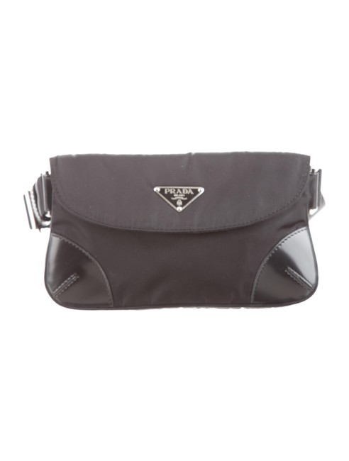 Prada Waist Tessuto Black Nylon Cross Body Bag