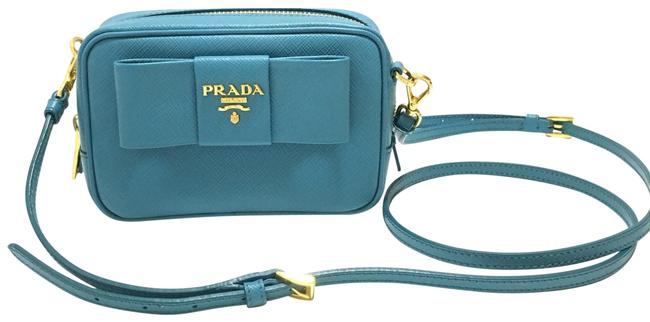 Prada Turchese Cross Body Bag