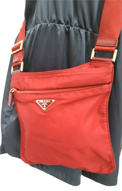 Prada Vela Nylon Cross Body Bag