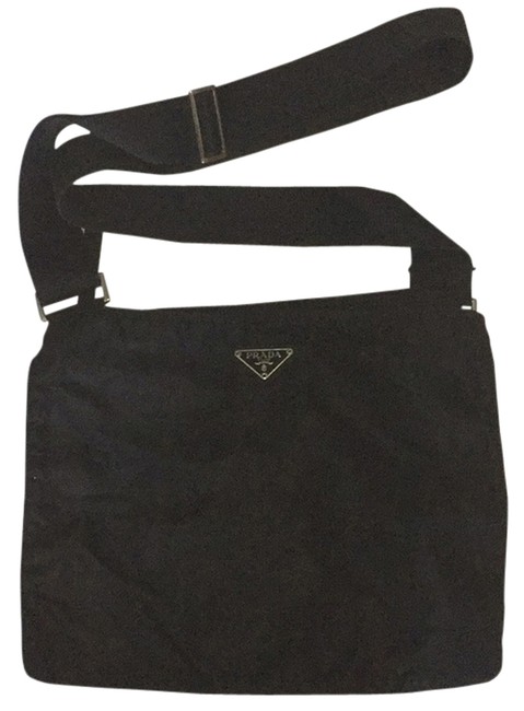 Prada Viaggio Black Nylon Cross Body Bag