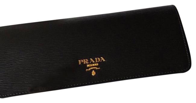 Prada Wallet on Chain Black Cross Body Bag
