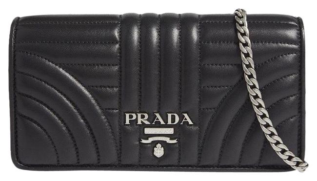 Prada Wallet on Chain Quilted Leather Cross Body Bag