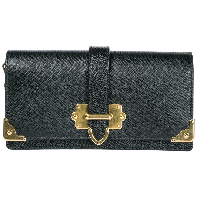 Prada Shoulder Messenger Womens Leather Porta Iphone B Cross Body Bag