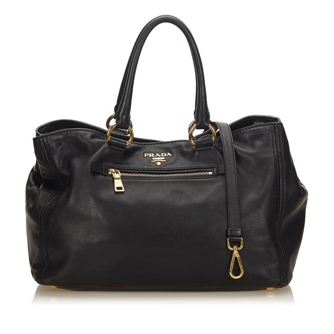 Prada Black Leather X Others Satchel