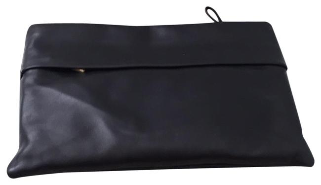 Prada Black Nappa Leather Clutch