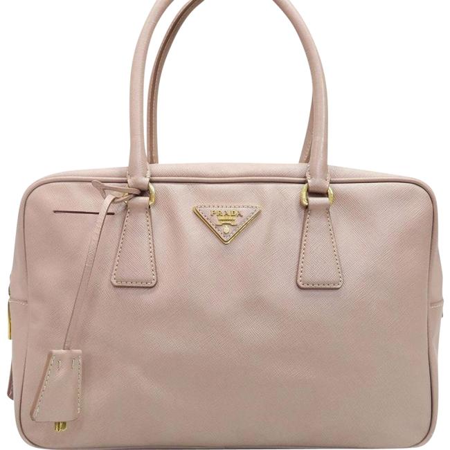 Prada Blush Leather Satchel