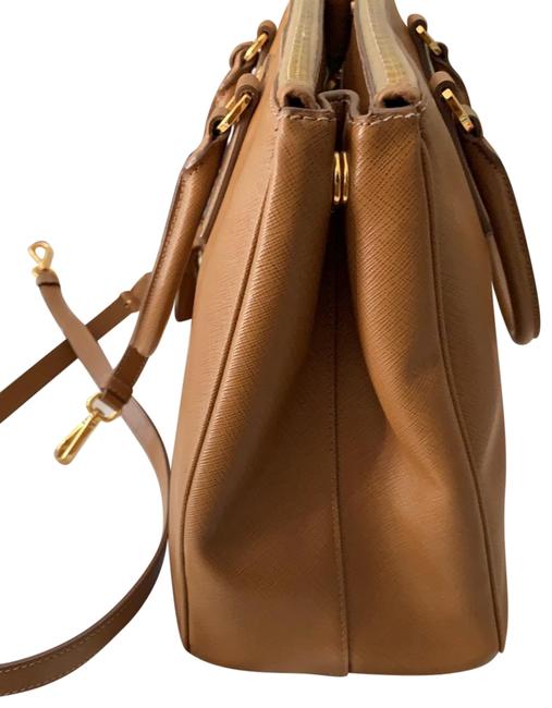 Prada Bn2274 Caramel Leather Satchel