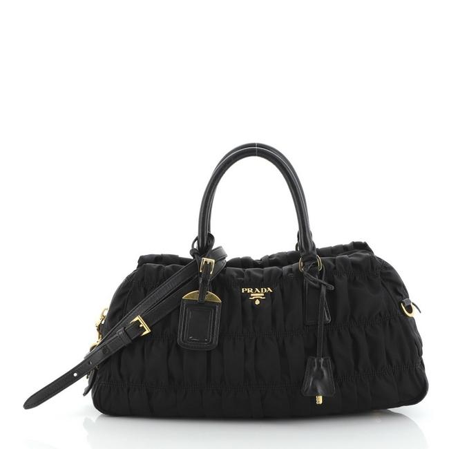 Prada Convertible Tessuto Medium Gaufre Satchel