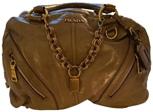 Prada Creta Calfskin Leather Satchel