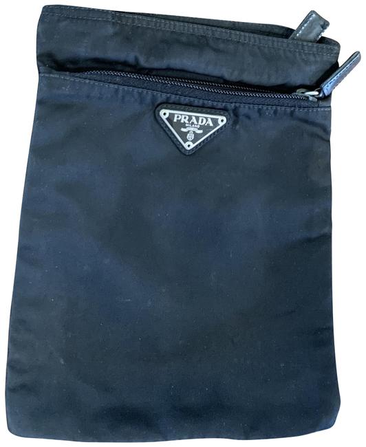 Prada Crossbody Black Nylon Satchel