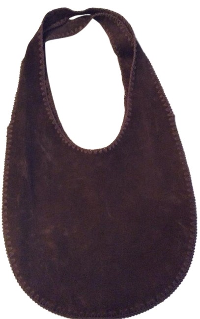 Prada Dark Brown Suede Satchel