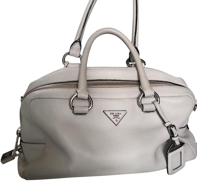 Prada Dr White Satchel