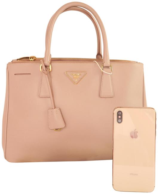 Prada Galleria Medium Saffiano Pink Calfskin Satchel